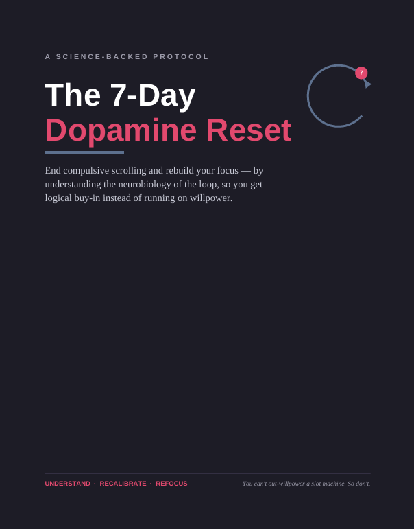 The 7-Day Dopamine Reset