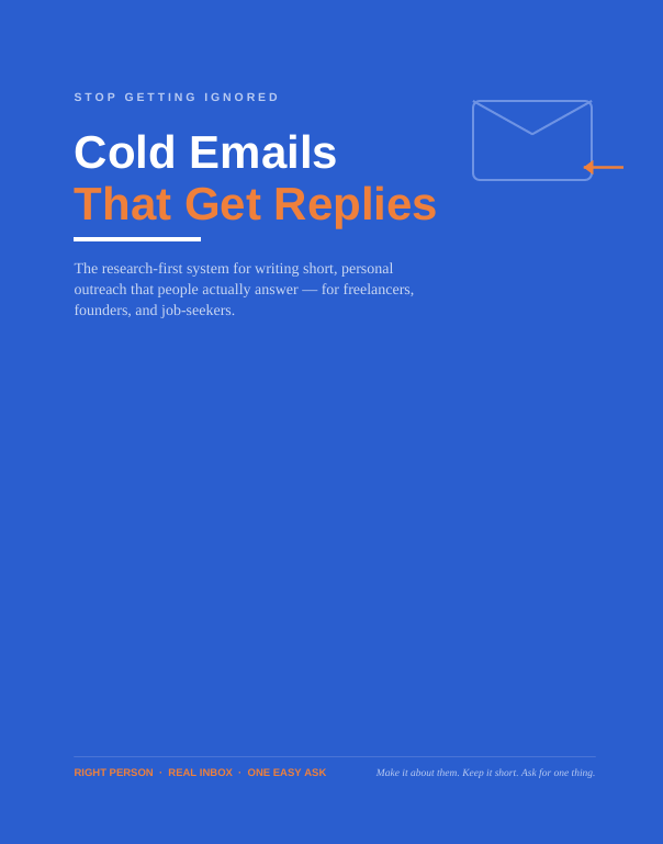 Cold Emails That Get Replies
