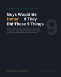 Guys Would Be Hotter If They Did These 9 Things